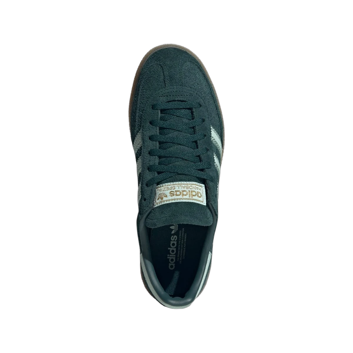 Overkicks - Adidas Handball Spezial Aurora Ivy Ash Green (JR0847) - vista trasera