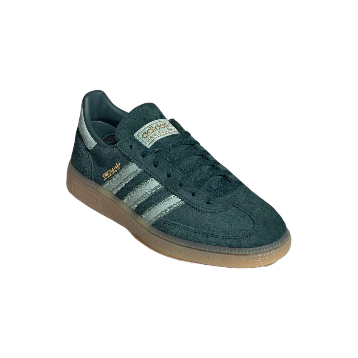 Overkicks - Adidas Handball Spezial Aurora Ivy Ash Green (JR0847) - detalle suela