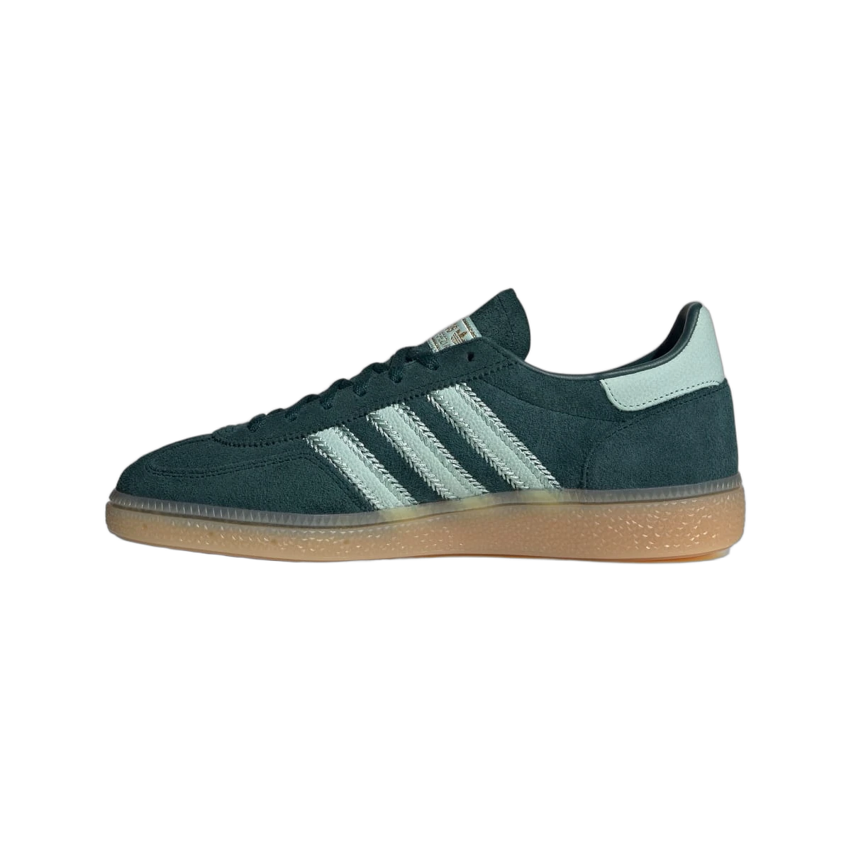 Overkicks - Adidas Handball Spezial Aurora Ivy Ash Green (JR0847) - detalle talón