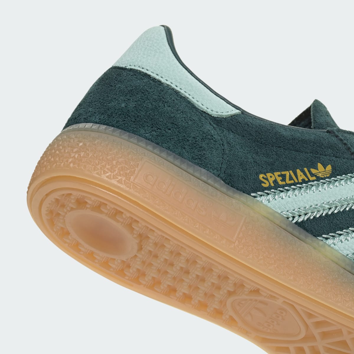 Overkicks - Adidas Handball Spezial Aurora Ivy Ash Green (JR0847) - detalle