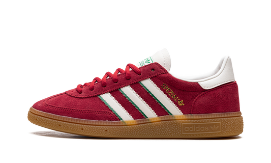 Overkicks - Adidas Handball Spezial Better Scarlet Green (IF9531) - vista lateral