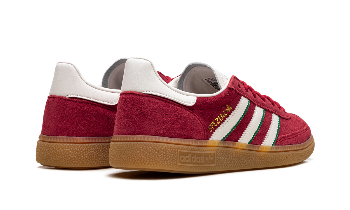 Overkicks - Adidas Handball Spezial Better Scarlet Green (IF9531) - par completo