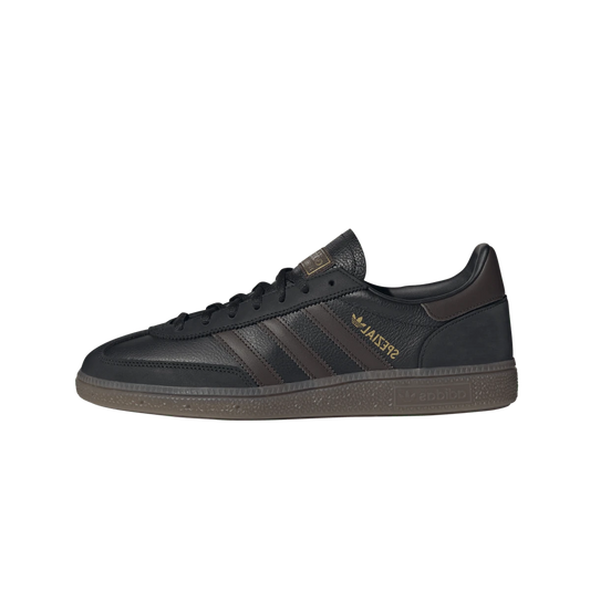 Overkicks - Adidas Handball Spezial Black Dark Brown Gum (IH6568) - vista lateral