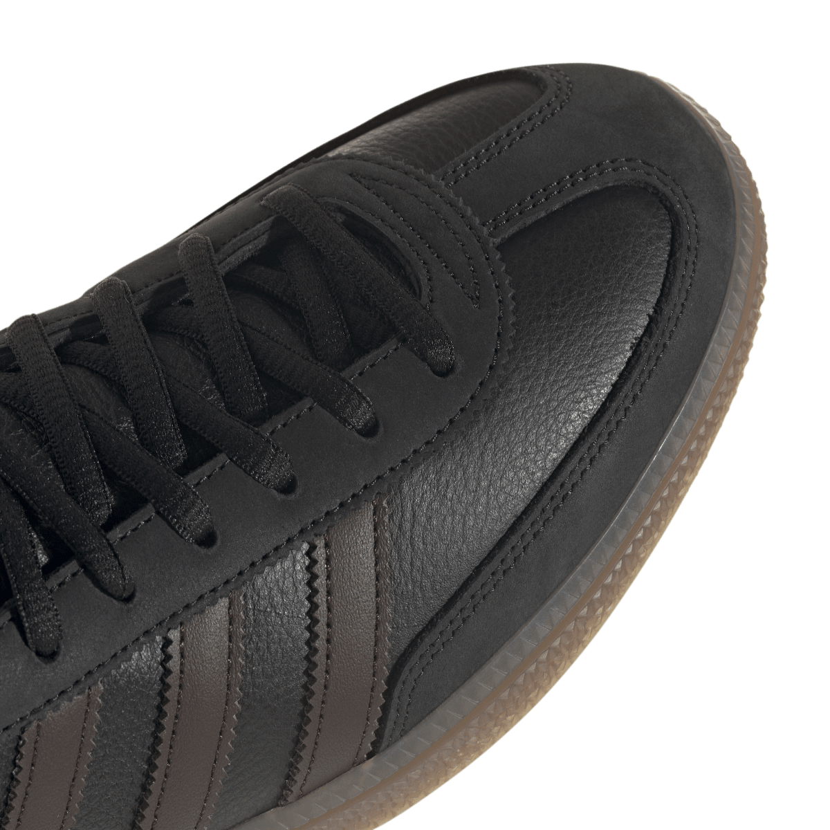 Overkicks - Adidas Handball Spezial Black Dark Brown Gum (IH6568) - detalle
