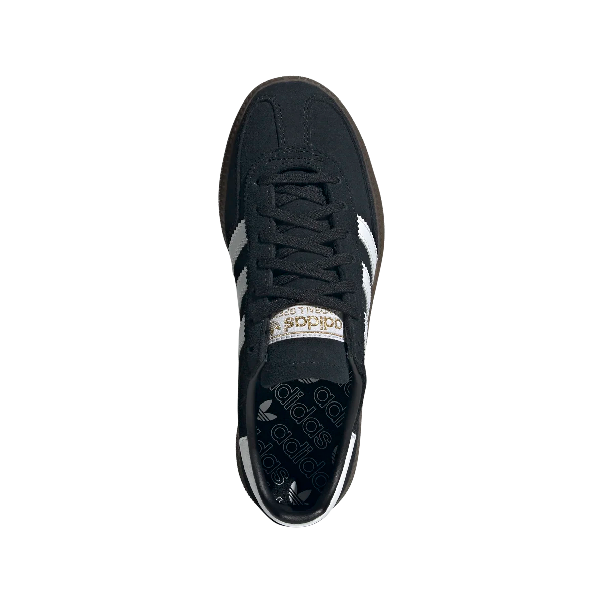 Overkicks - Adidas Handball Spezial Black White Gum (IH8010) - par completo