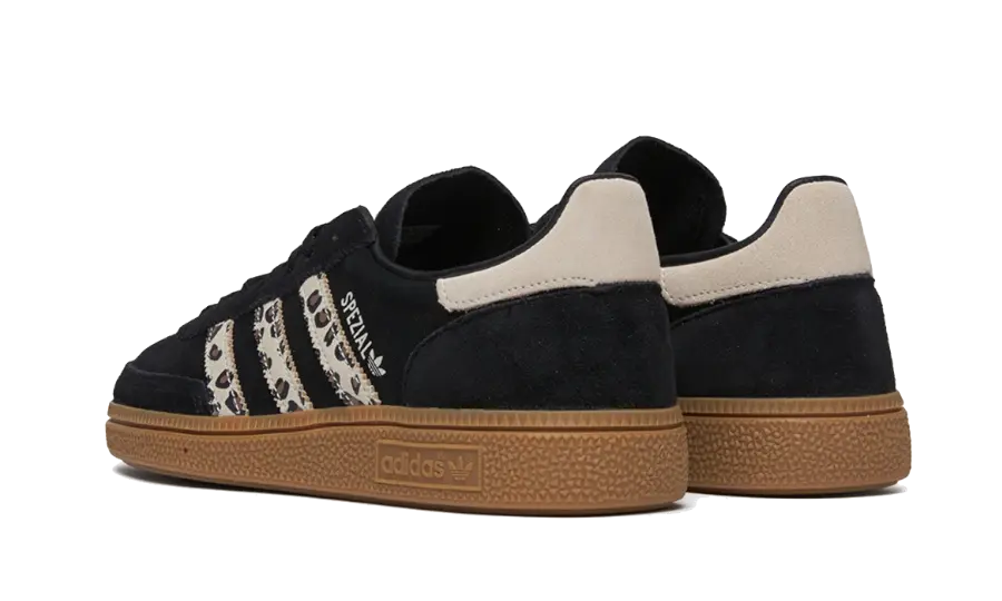 Overkicks - Adidas Handball Spezial Black Wonder Leopard (JH9092) - par completo