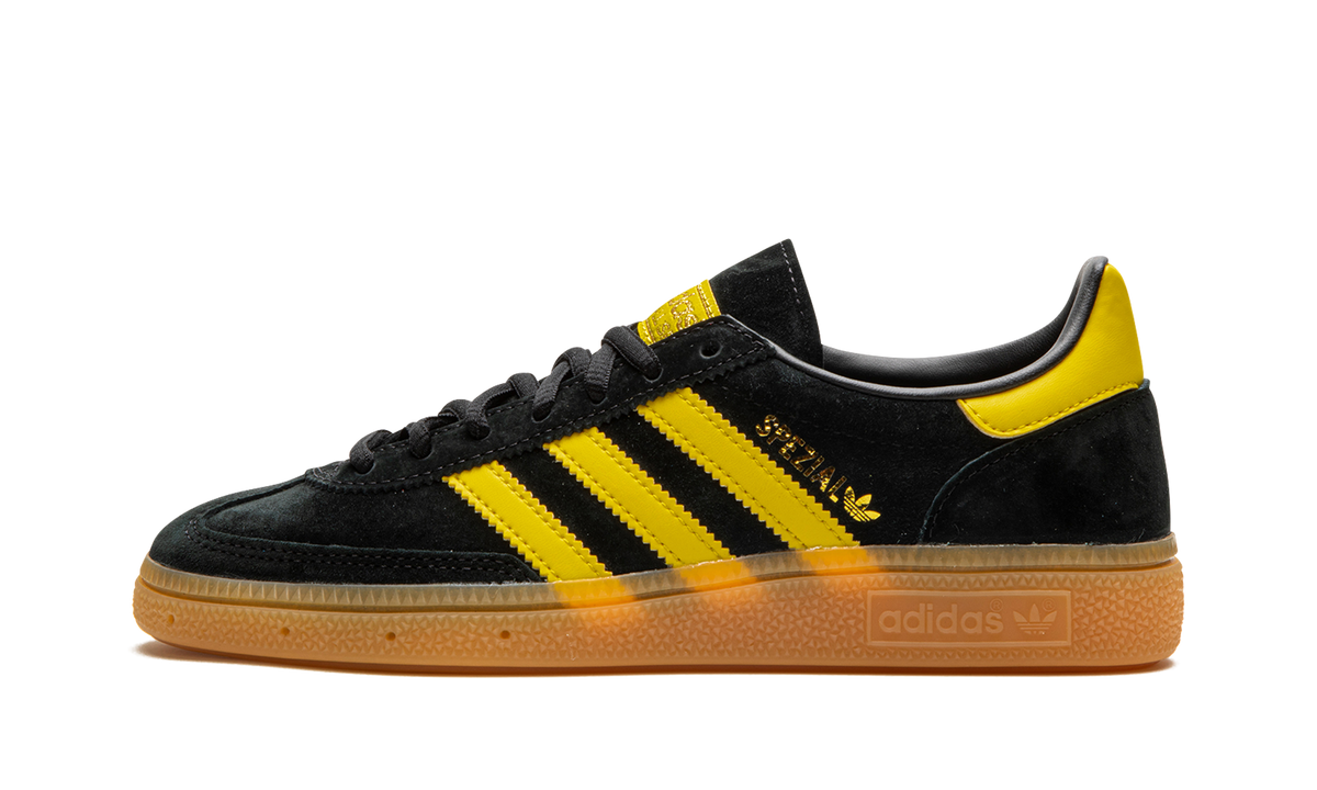 Overkicks - Adidas Handball Spezial Black Yellow (FX5676) - vista lateral