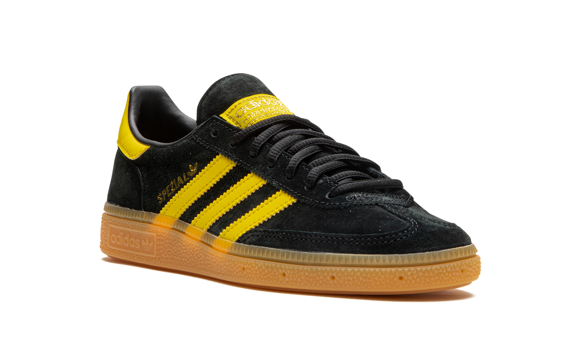 Overkicks - Adidas Handball Spezial Black Yellow (FX5676) - detalle lateral interior