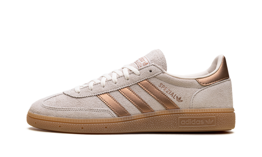 Overkicks - Adidas Handball Spezial Bliss Cream White (JP9236) - vista lateral