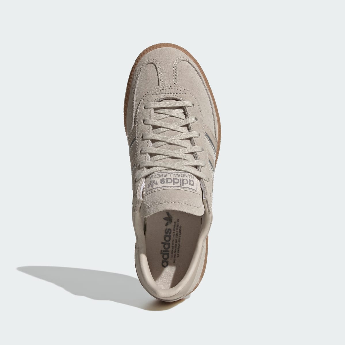 Overkicks - Adidas Handball Spezial Bliss Wonder Beige Grey Three (KI8604) - par completo