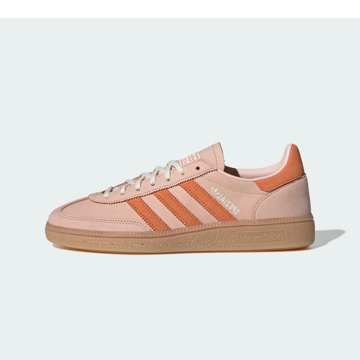 Overkicks - Adidas Handball Spezial Blush Pink Dusky Orange (IH1505) - vista lateral