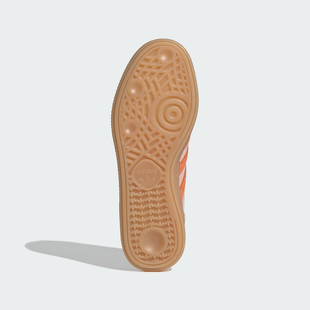 Overkicks - Adidas Handball Spezial Blush Pink Dusky Orange (IH1505) - detalle suela