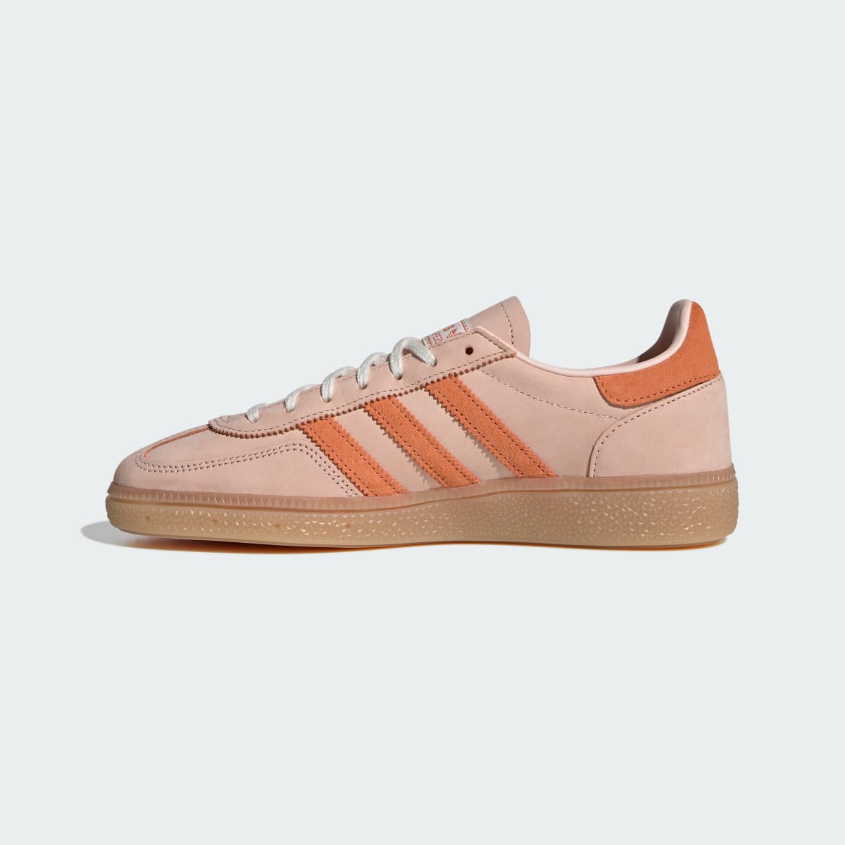 Overkicks - Adidas Handball Spezial Blush Pink Dusky Orange (IH1505) - detalle talón