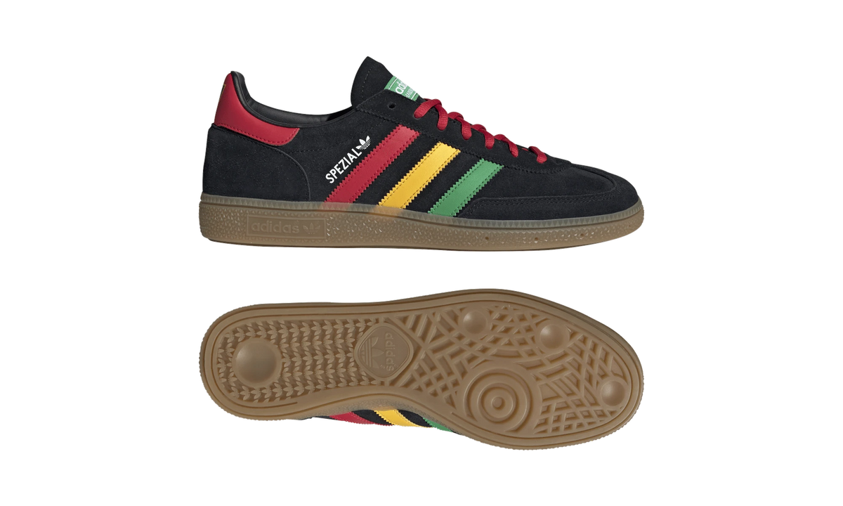 Overkicks - Adidas Handball Spezial Bob Marley Football Is Freedom (HQ9437) - detalle lateral interior