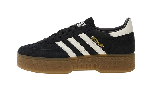 Overkicks - Adidas Handball Spezial Bold Black White Gum (JR7438) - vista lateral