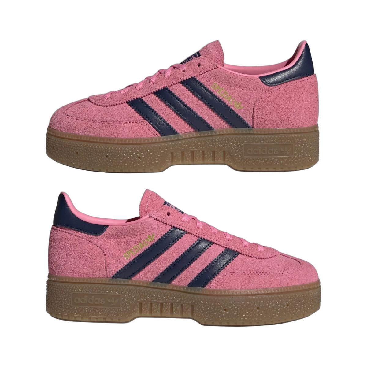 Overkicks - Adidas Handball Spezial Bold Bliss Pink Night Indigo (IH9184) - detalle lateral interior