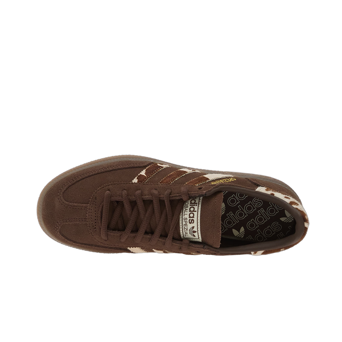 Overkicks - Adidas Handball Spezial Brown Cow Stripes (KJ7422) - detalle suela