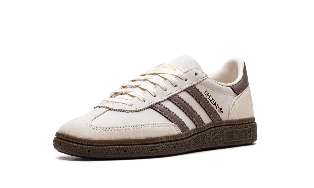 Overkicks - Adidas Handball Spezial Brown Cream White (JR3365) - detalle suela