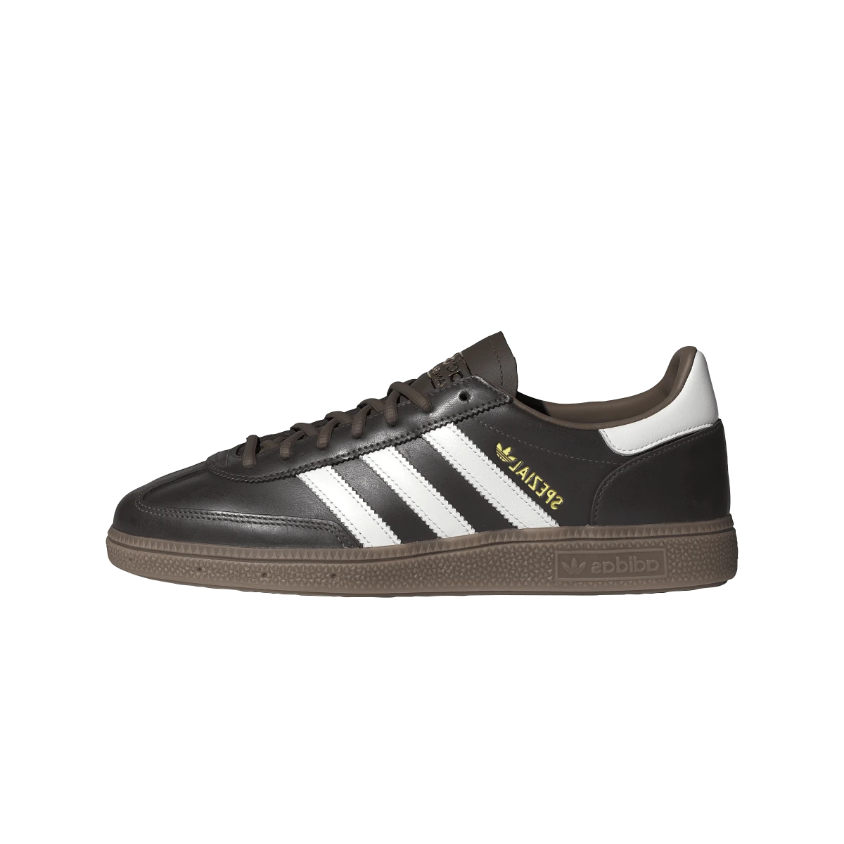 Overkicks - Adidas Handball Spezial Brown White Earth Strata (KI8581) - vista lateral