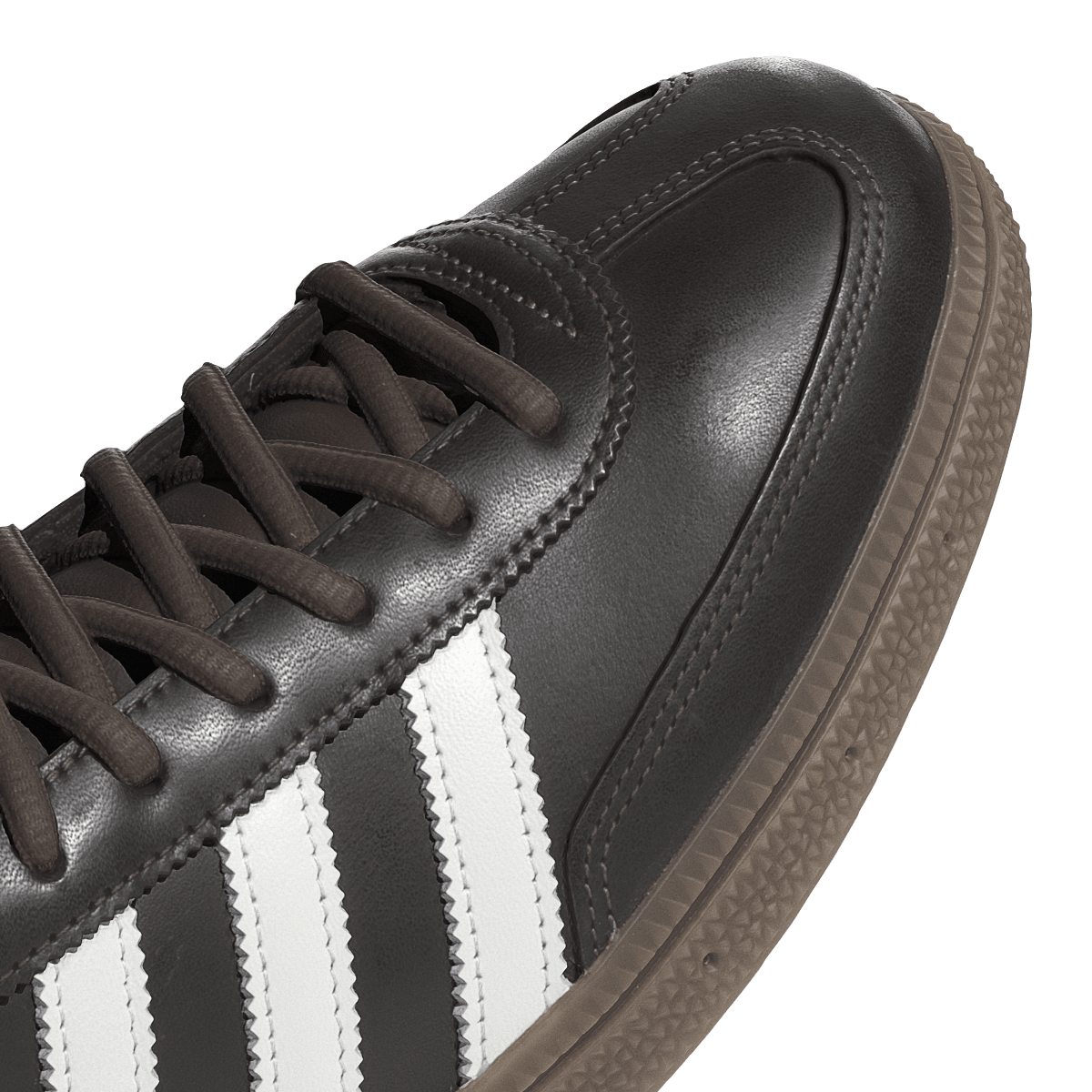 Overkicks - Adidas Handball Spezial Brown White Earth Strata (KI8581) - detalle lateral interior
