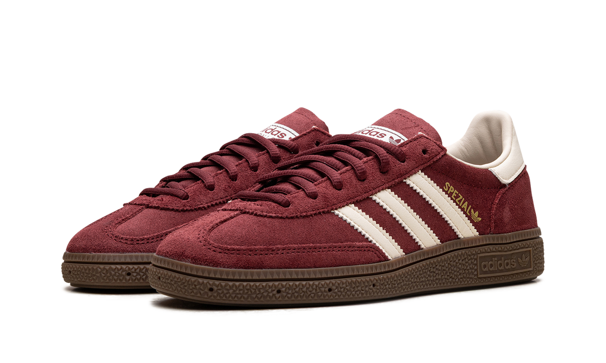 Overkicks - Adidas Handball Spezial Burgundy Crew White (JR2122) - vista trasera