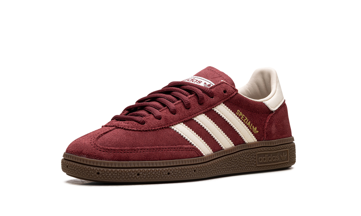 Overkicks - Adidas Handball Spezial Burgundy Crew White (JR2122) - detalle suela