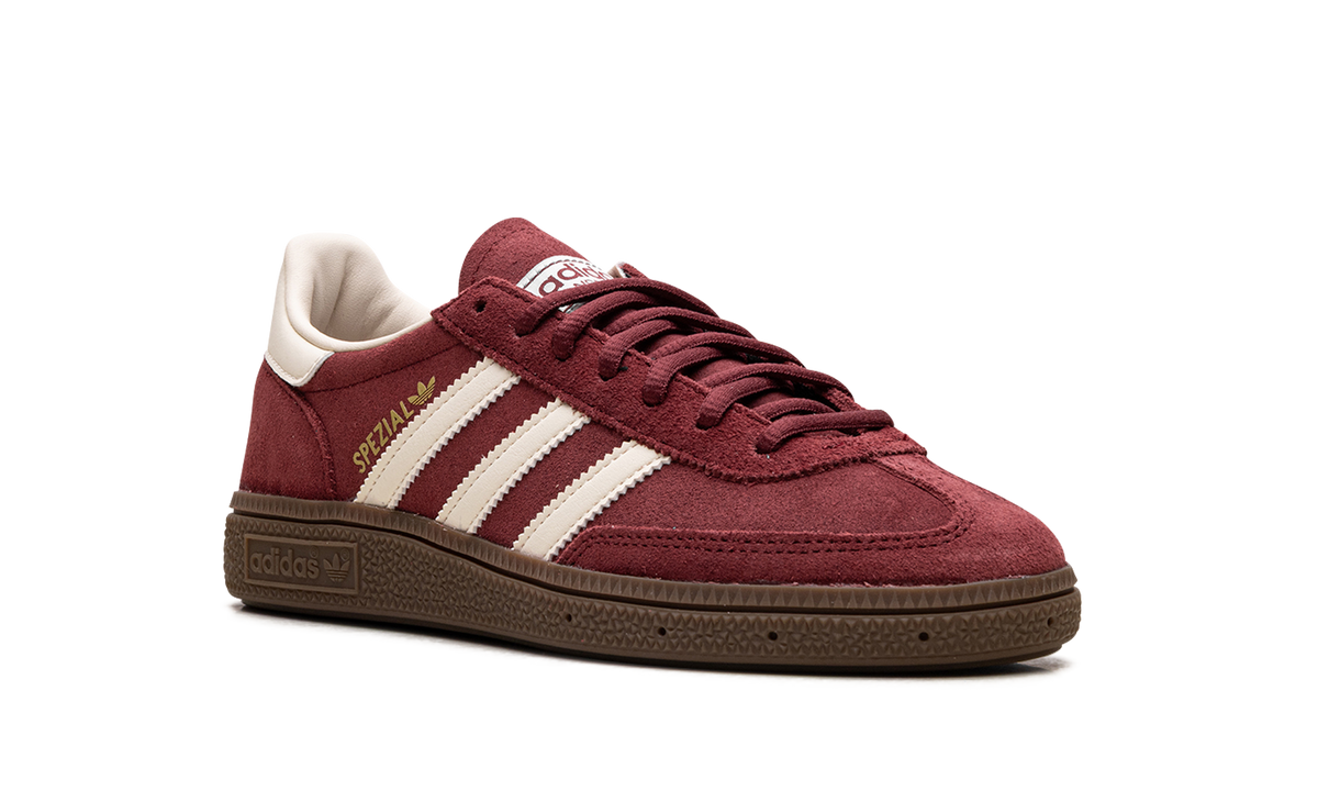 Overkicks - Adidas Handball Spezial Burgundy Crew White (JR2122) - detalle lateral interior