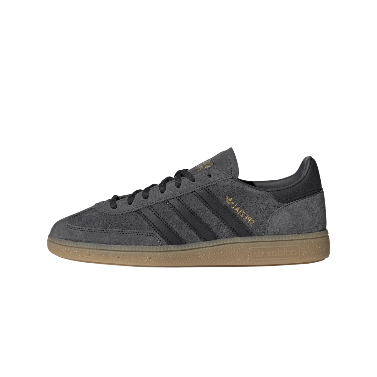Overkicks - Adidas Handball Spezial Carbon Black Gum (IH6506) - vista lateral
