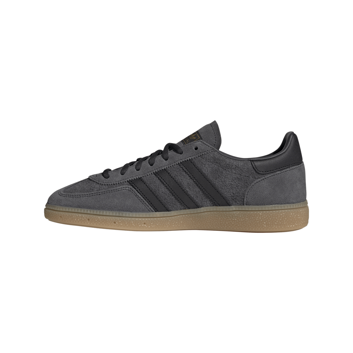 Overkicks - Adidas Handball Spezial Carbon Black Gum (IH6506) - detalle talón