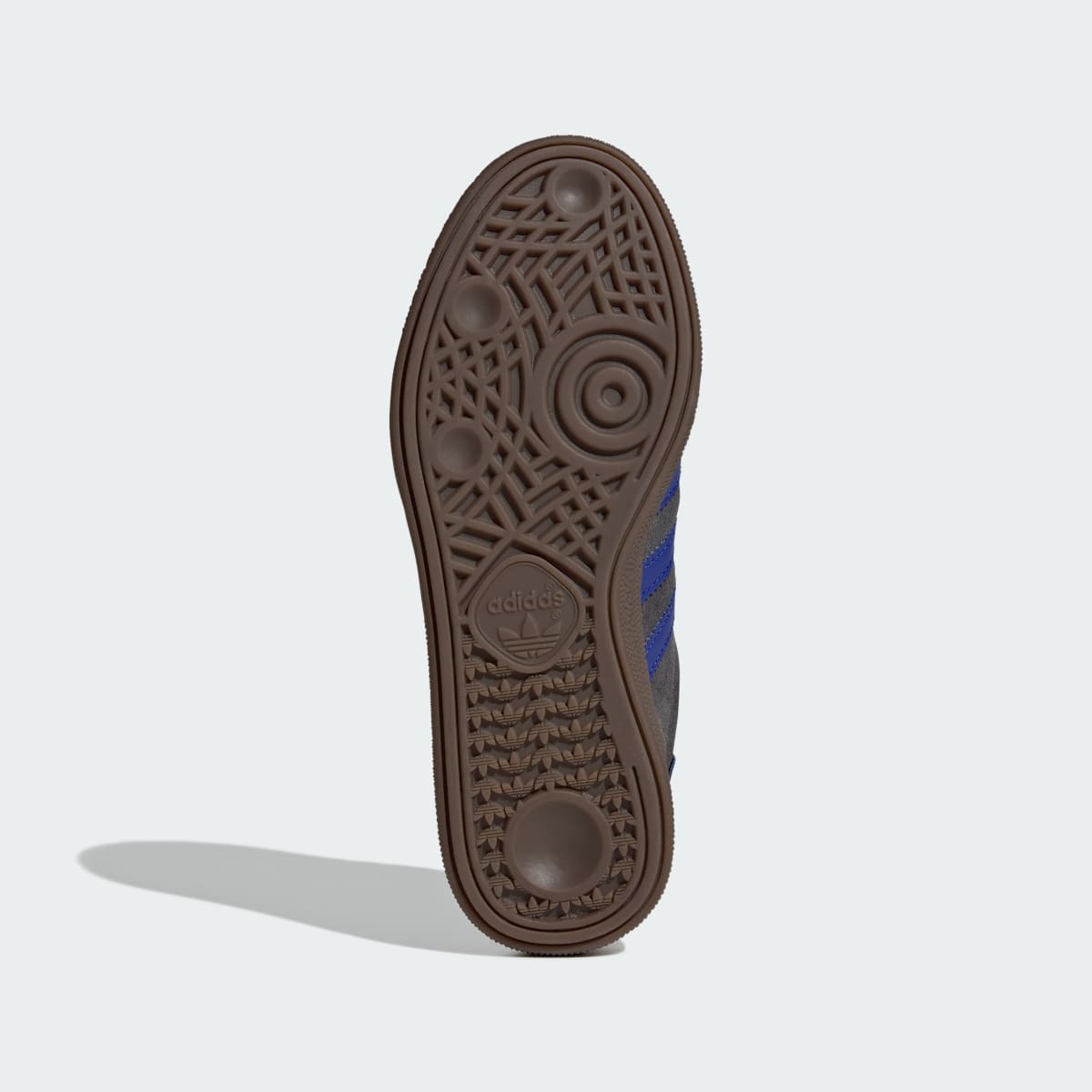 Overkicks - Adidas Handball Spezial Carbon Lucid Blue Gum (JP9553) - detalle suela