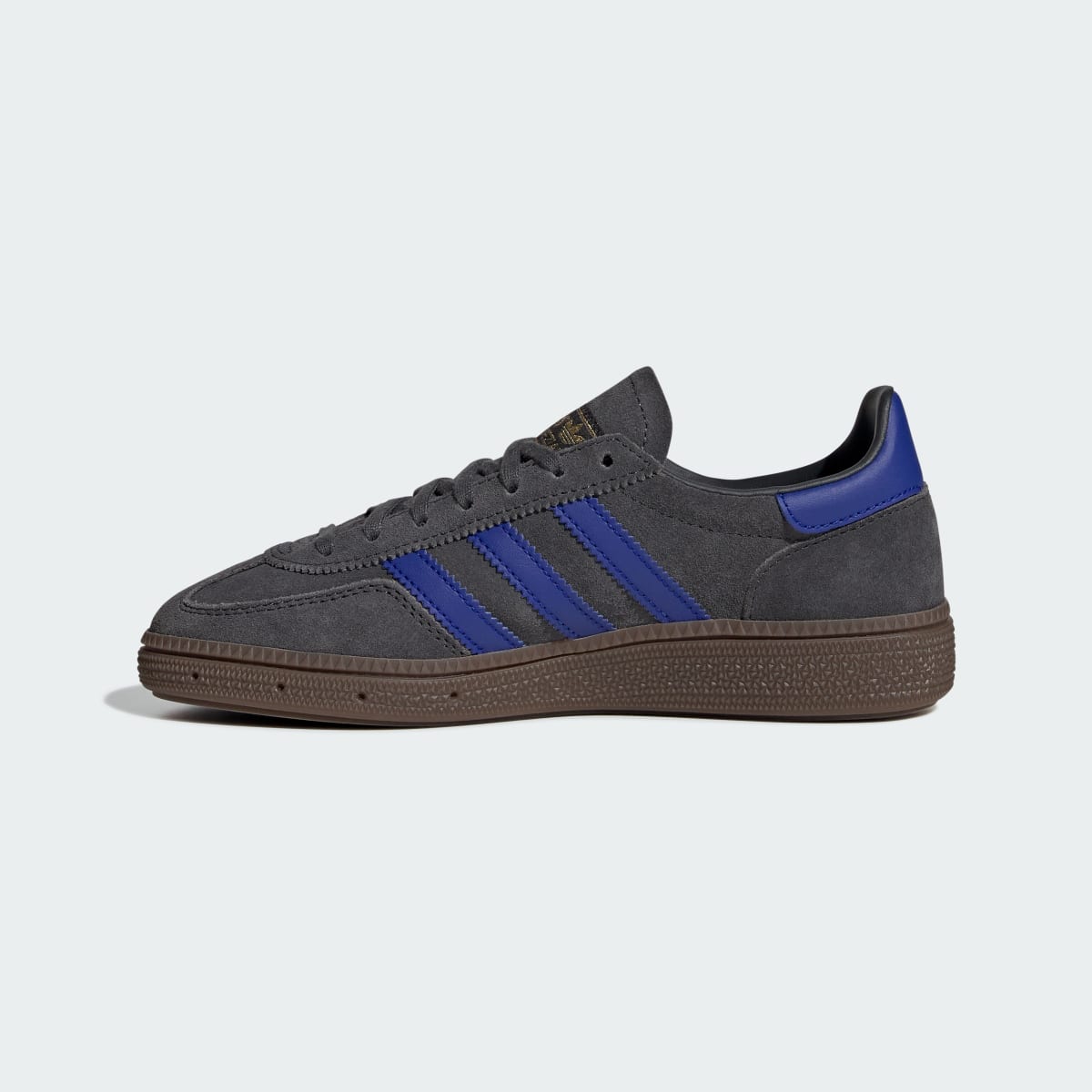 Overkicks - Adidas Handball Spezial Carbon Lucid Blue Gum (JP9553) - detalle talón