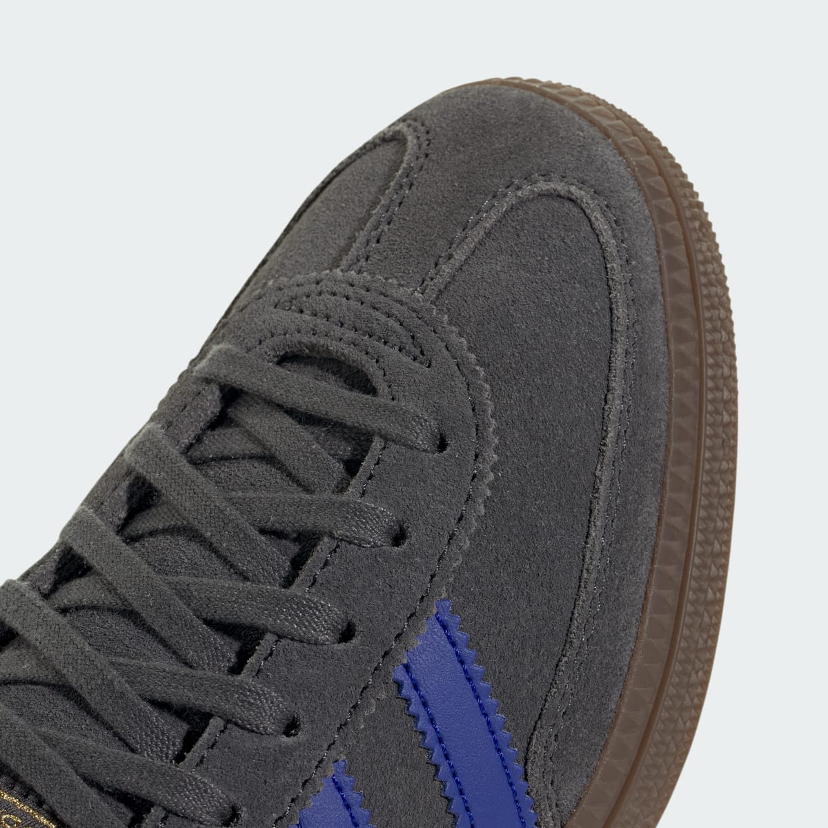 Overkicks - Adidas Handball Spezial Carbon Lucid Blue Gum (JP9553) - detalle