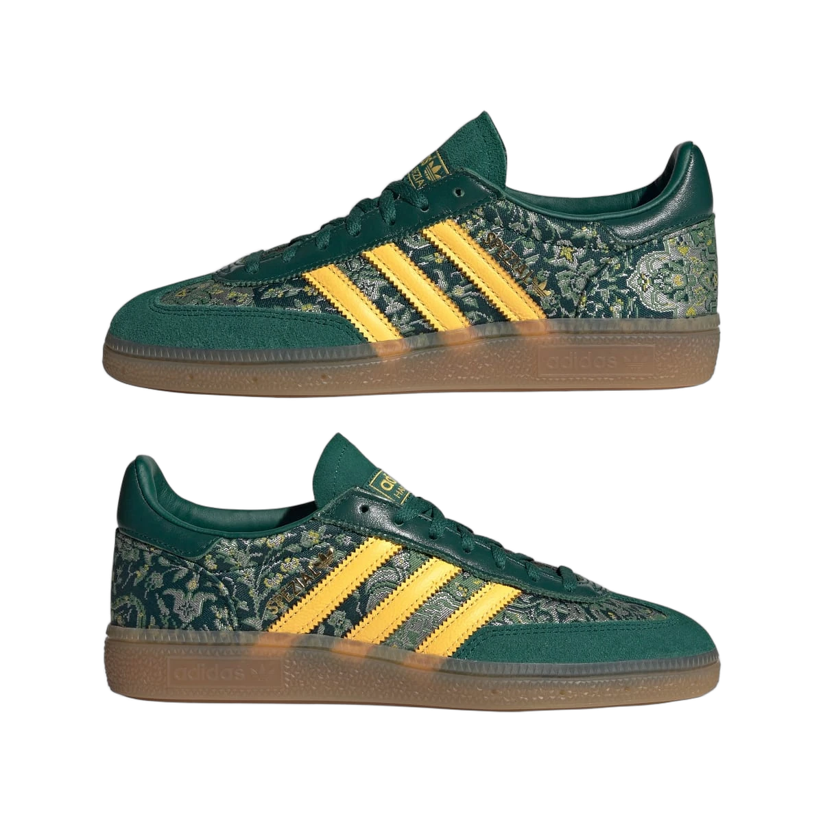 Overkicks - Adidas Handball Spezial Carpet Pack Collegiate Green (ID1430) - detalle lateral interior