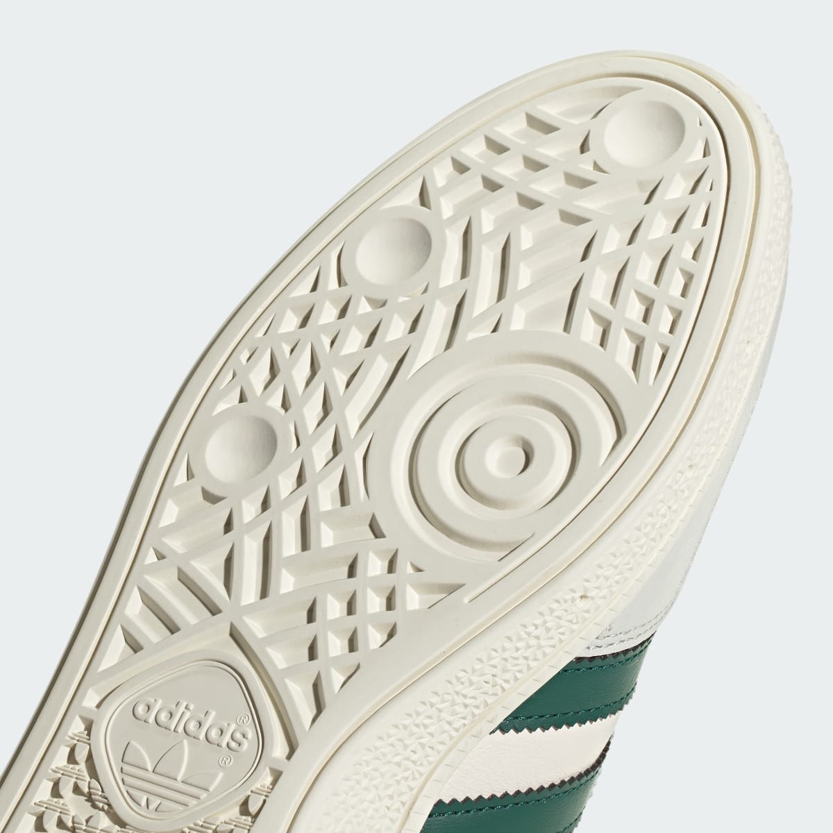 Overkicks - Adidas Handball Spezial Chalk White Collegiate Green Night Indigo (JH5451) - detalle