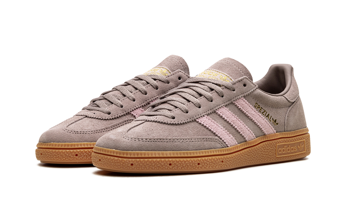 Overkicks - Adidas Handball Spezial Chalky Brown Clear Pink (JR3082) - vista trasera