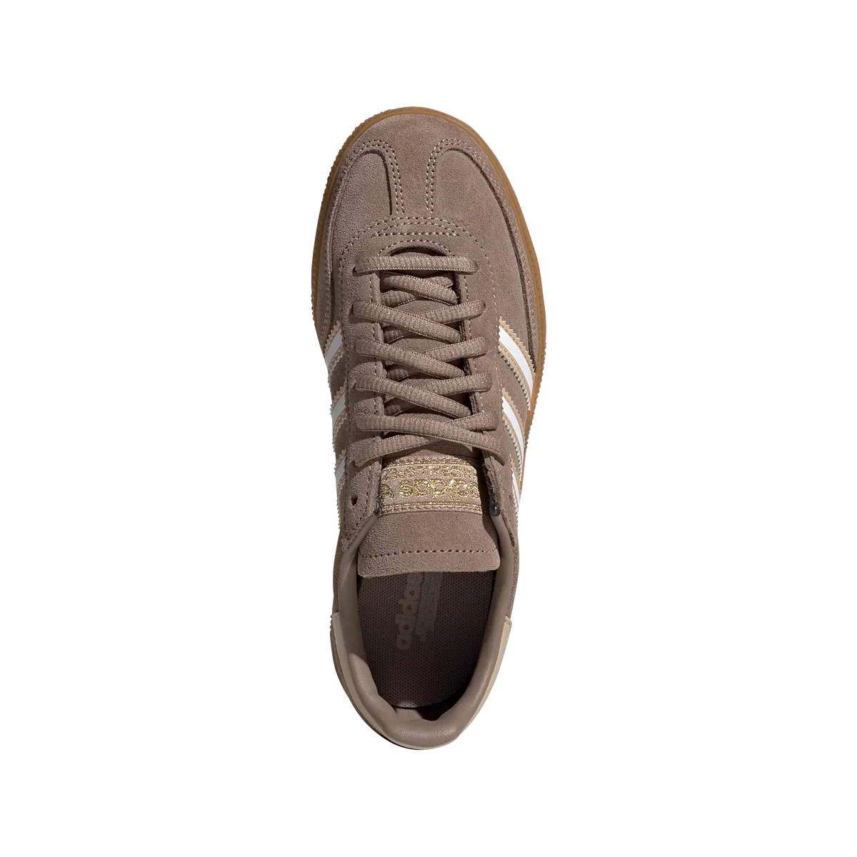 Overkicks - Adidas Handball Spezial Chalky Brown Cloud White Magic Beige (GS) (JI0453) - imagen 3