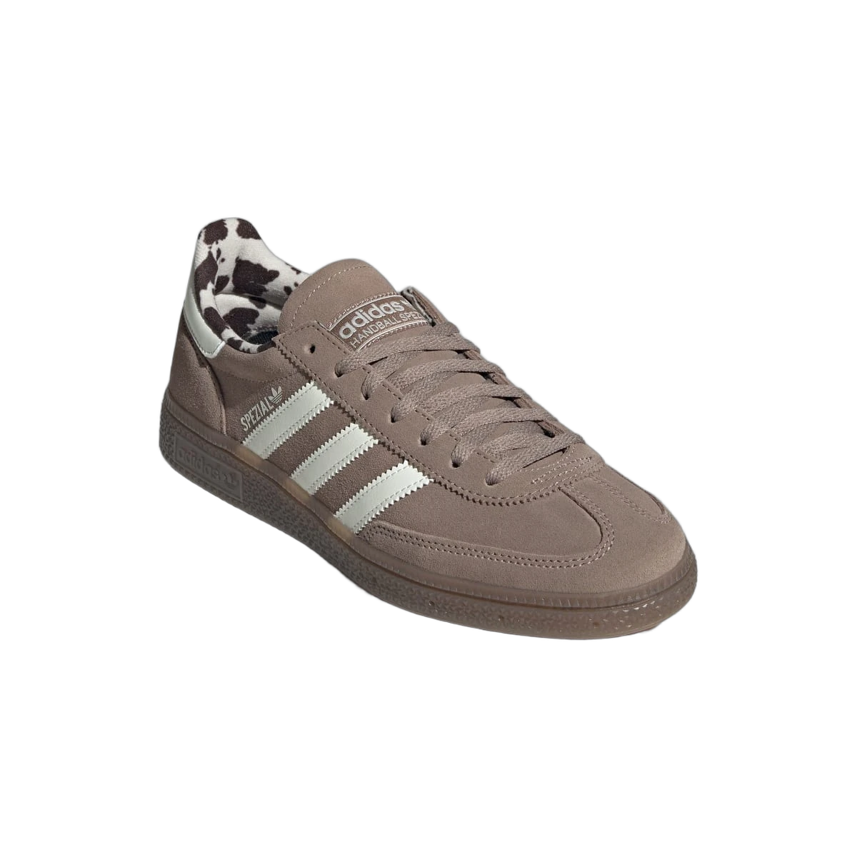 Overkicks - Adidas Handball Spezial Chalky Brown Cow Print (JR5007) - detalle suela