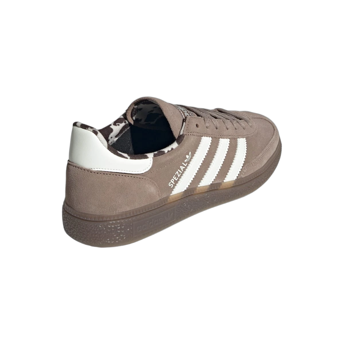 Overkicks - Adidas Handball Spezial Chalky Brown Cow Print (JR5007) - vista superior