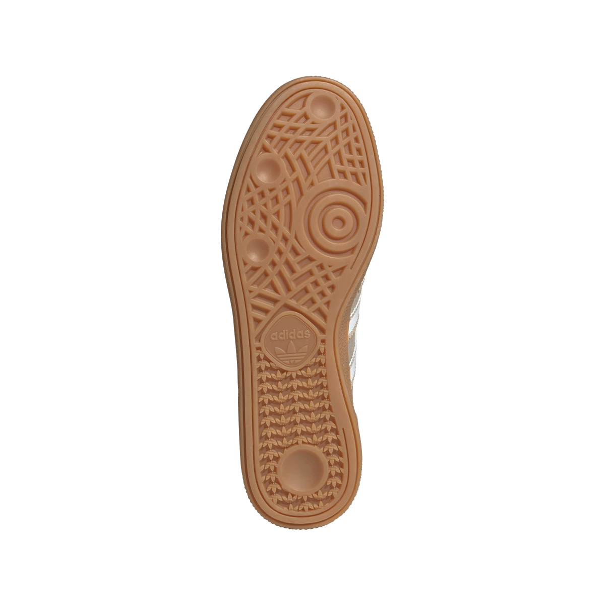 Overkicks - Adidas Handball Spezial Chalky Brown White Magic Beige (JH5443) - detalle suela