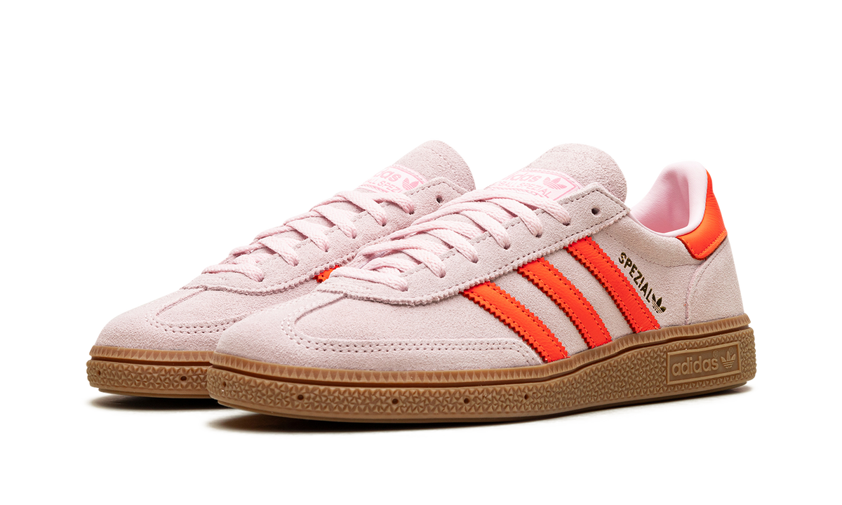 Overkicks - Adidas Handball Spezial Clear Pink Solar Orange (JS0250) - vista trasera