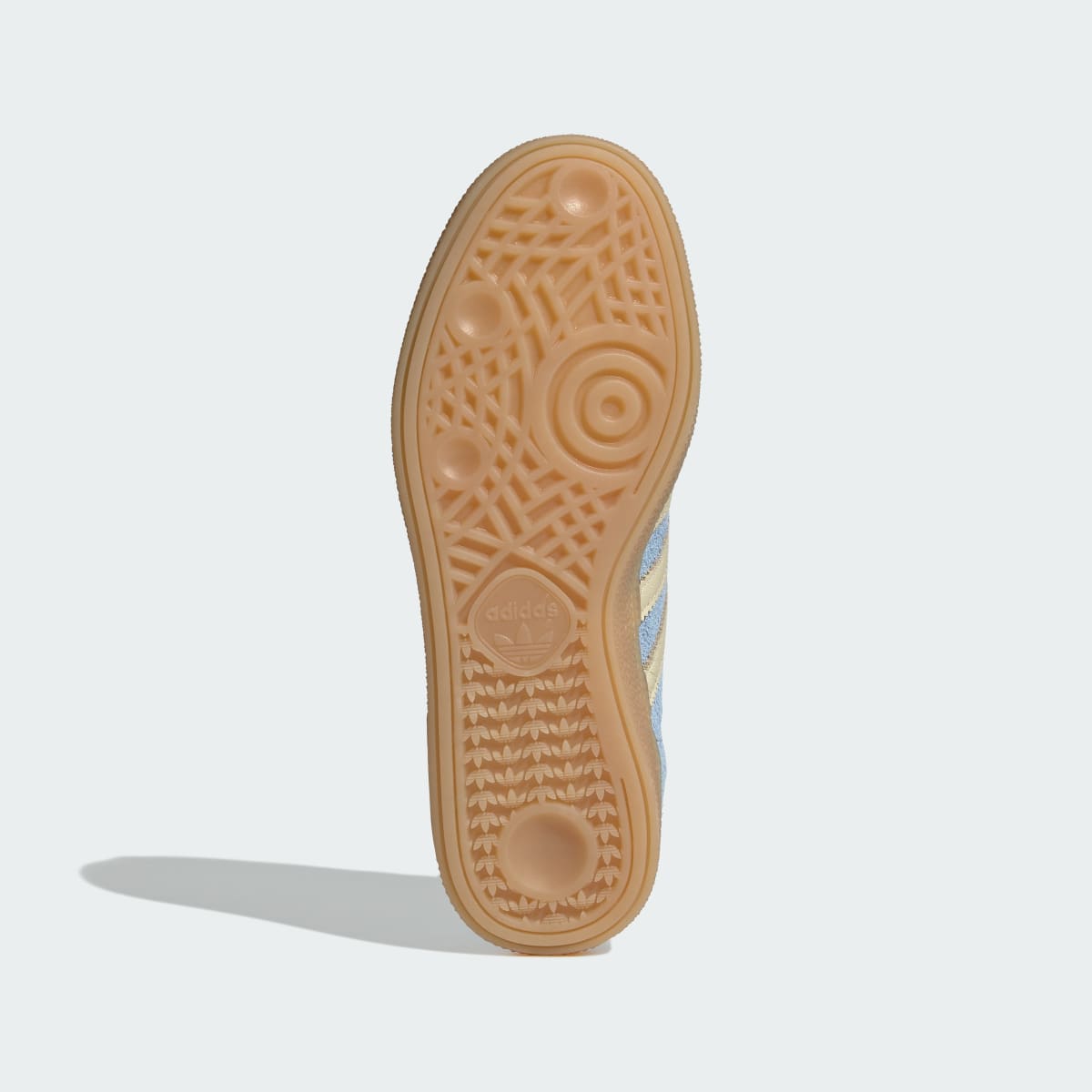 Overkicks - Adidas Handball Spezial Clear Sky Warm Vanilla (KK0930) - detalle suela