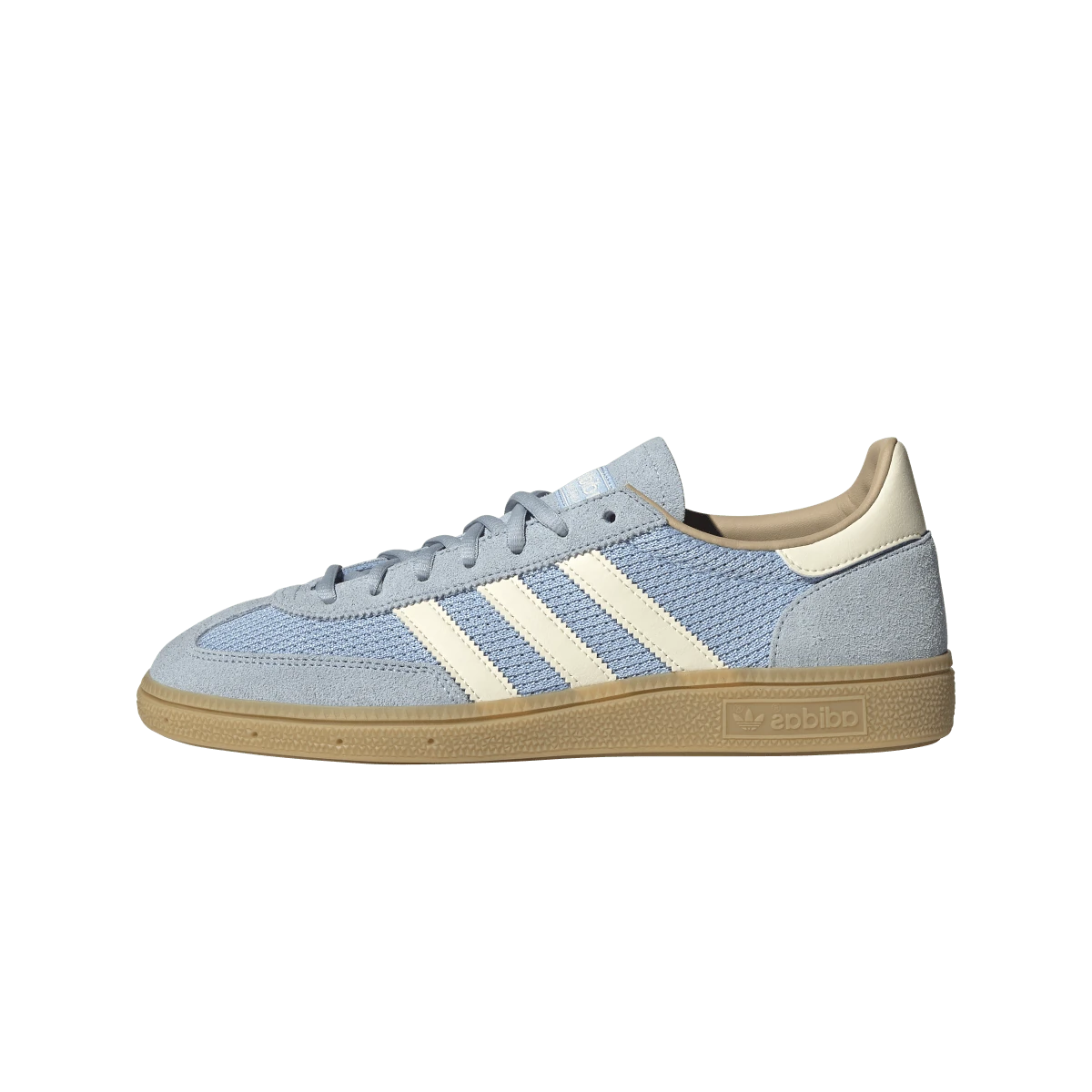 Overkicks - Adidas Handball Spezial Clear Sky White Warm Sandstone (JS3866) - vista lateral