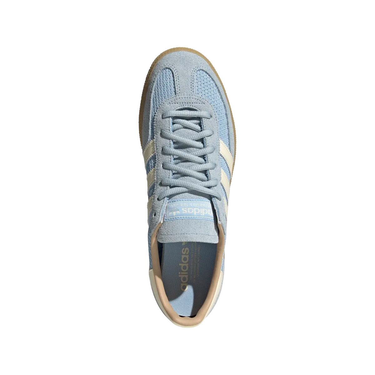 Overkicks - Adidas Handball Spezial Clear Sky White Warm Sandstone (JS3866) - par completo