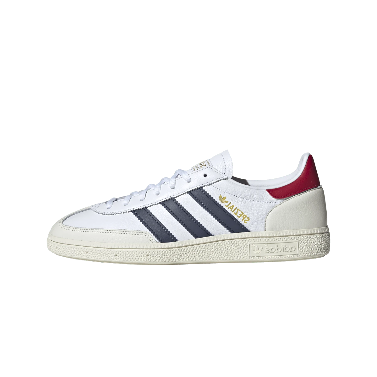 Overkicks - Adidas Handball Spezial Cloud White Arctic Night (JH5450) - vista lateral