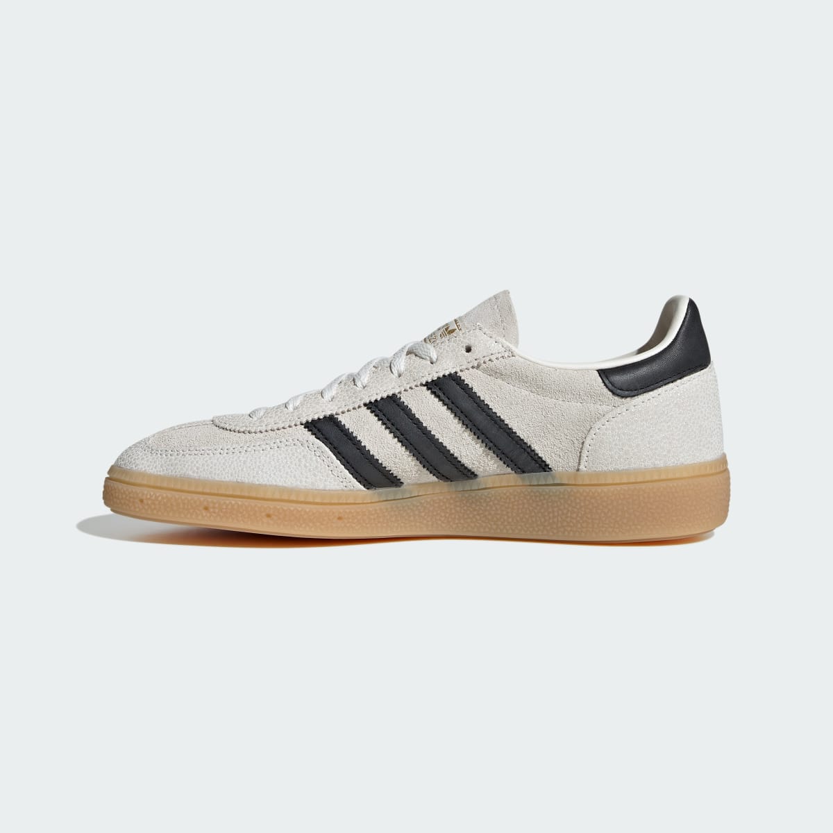 Overkicks - Adidas Handball Spezial Cloud White Black (KI2177) - detalle lateral interior