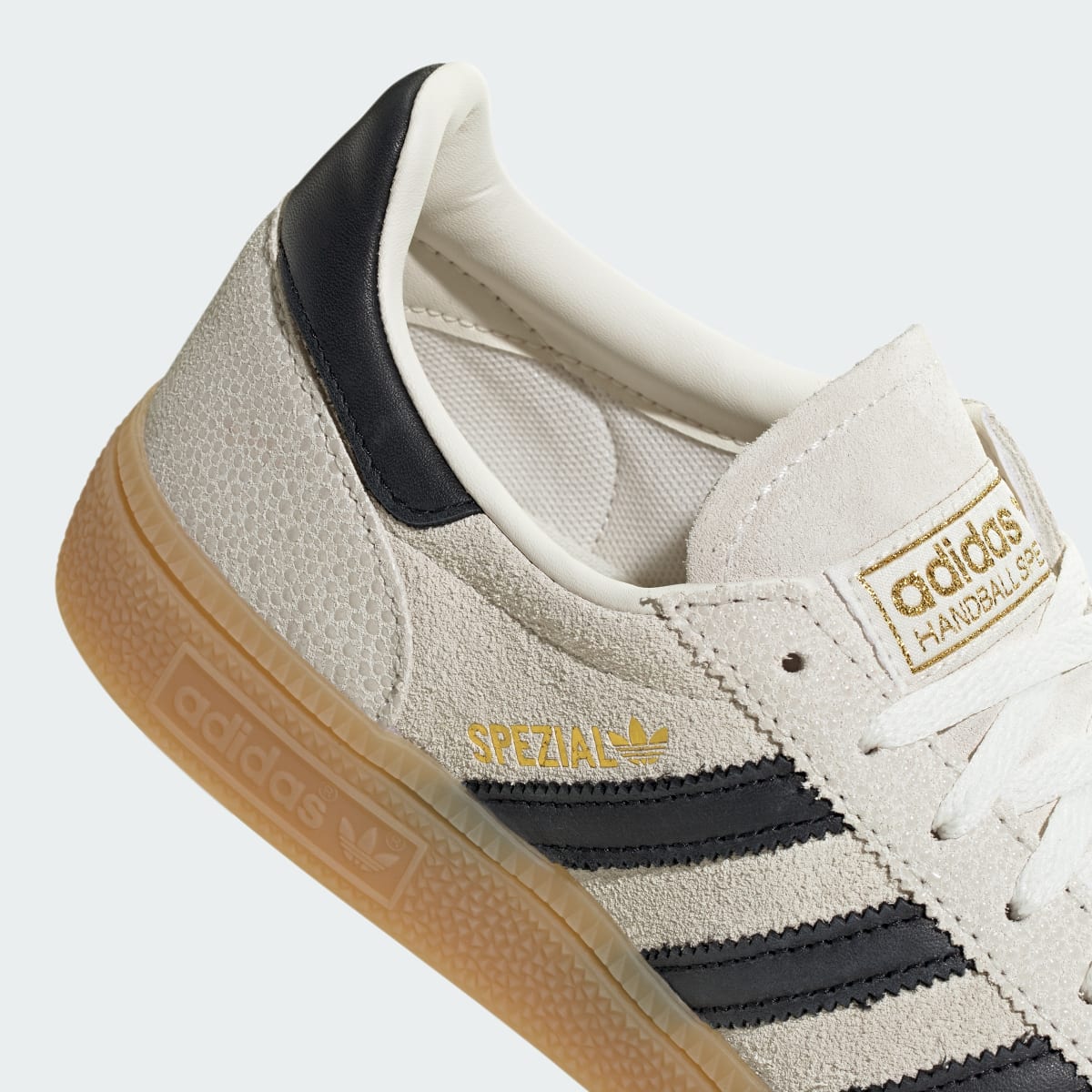 Overkicks - Adidas Handball Spezial Cloud White Black (KI2177) - detalle