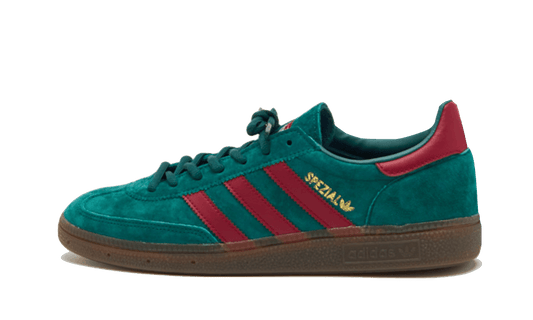 Overkicks - Adidas Handball Spezial Collegiate Green Burgundy (GX6989) - vista lateral