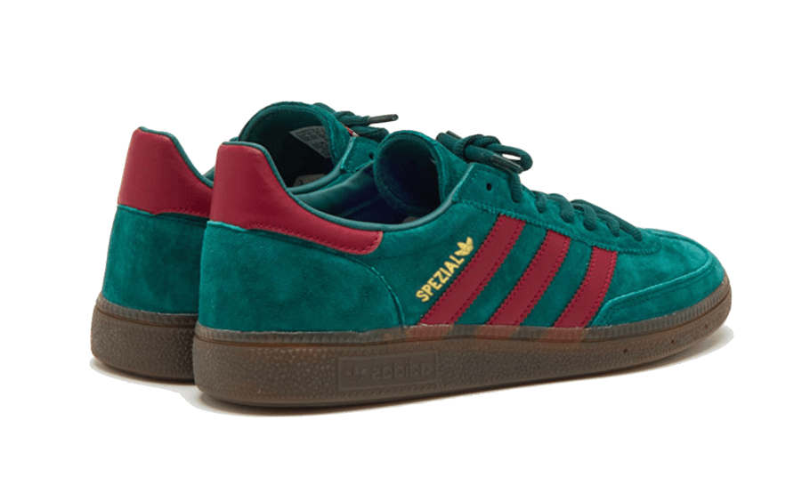 Overkicks - Adidas Handball Spezial Collegiate Green Burgundy (GX6989) - par completo