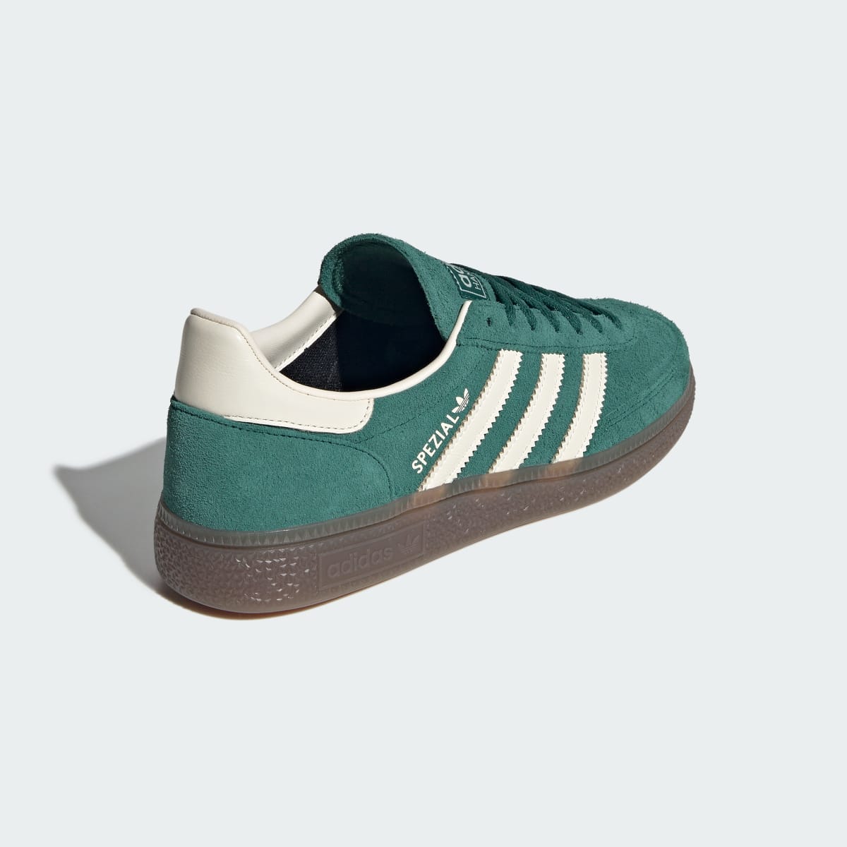 Overkicks - Adidas Handball Spezial Collegiate Green Cream White (IH1509) - vista superior