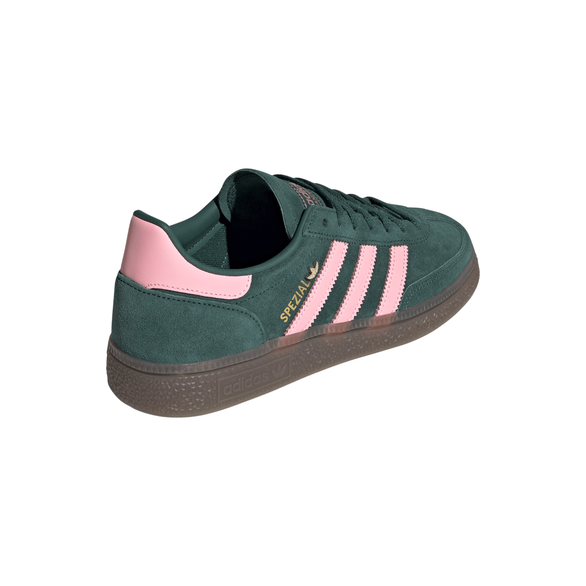 Overkicks - Adidas Handball Spezial Collegiate Green Pink Spark (IH1496) - vista superior
